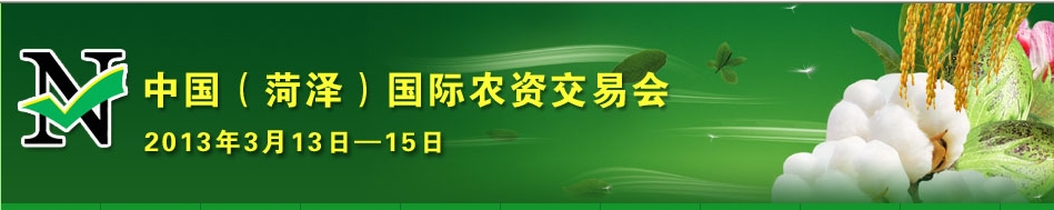 2013第八屆中國(菏澤)農(nóng)資交易會(huì)